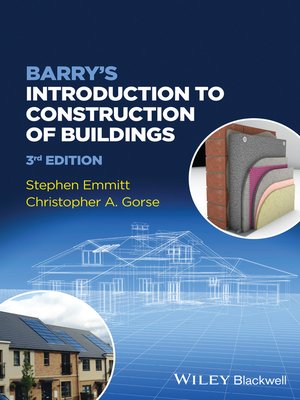 cover image of Barry's Introduction to Construction of Buildings